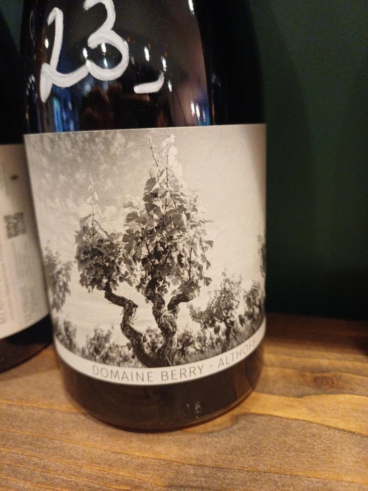 Lopin - Domaine Berry - Althoff & Le Quai à Raisins - Imogen Berry & Robin Althoff 
