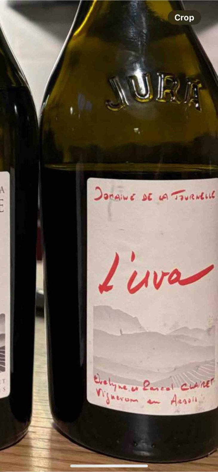 L'Uva Rouge - Domaine de la Tournelle - Evelyne Clairet 