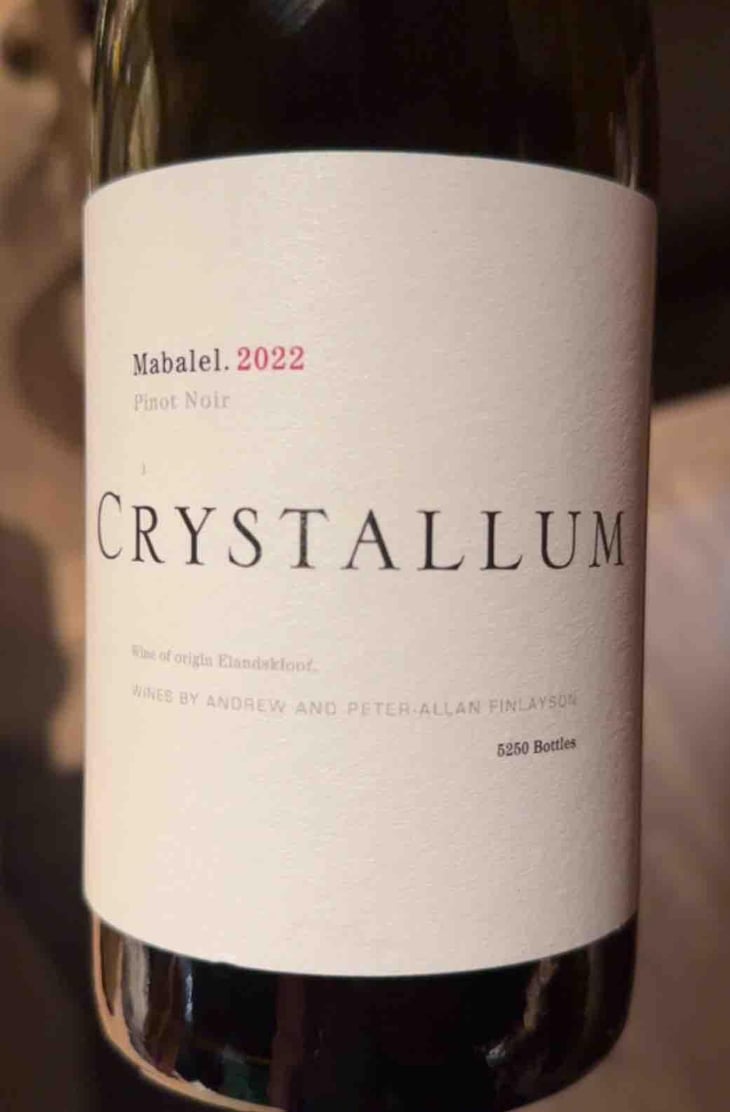 Peter Max Pinot Noir - Crystallum Wines - Peter-Allan Finlayson -2019