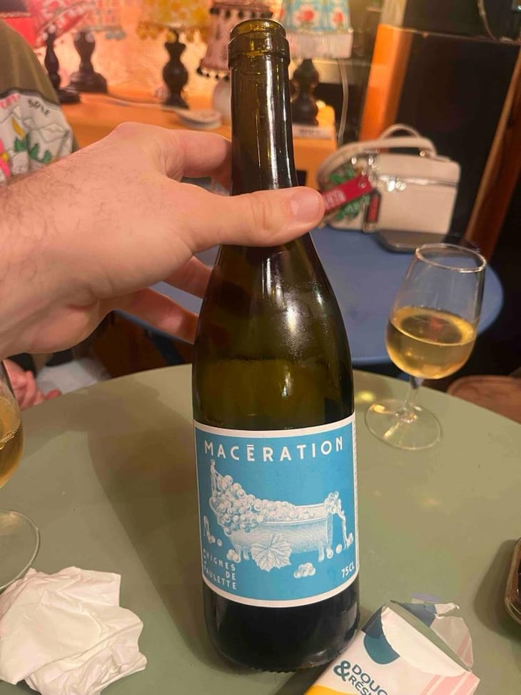 Maceration - Les Vignes de Paulette - Clara Cauquil et Simon Mialon -2023