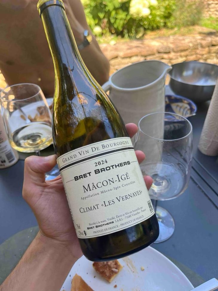 Mâcon-Igé Les Vernayes - La Soufrandière - Bret Brothers - Jean-Guillaume & Jean-Philippe Bret -2022