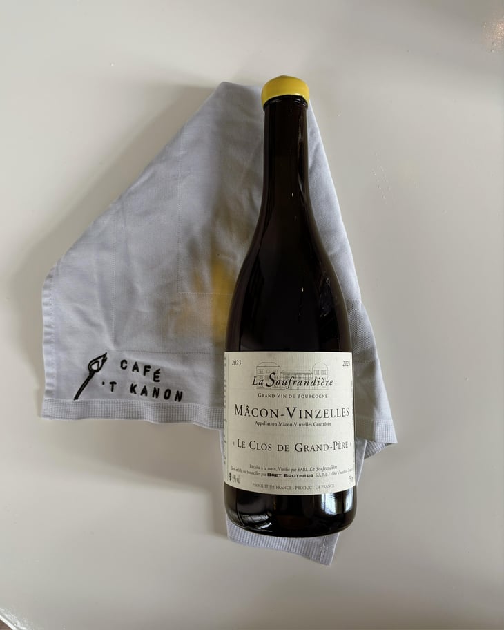 Mâcon-Vinzelles - La Soufrandière - Bret Brothers - Jean-Guillaume & Jean-Philippe Bret -2023