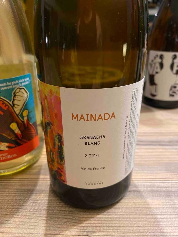 "Maïnada" - Domaine Ribeyre Pourpre - Mathieu Chevrier & Louise Mazoyer -2024