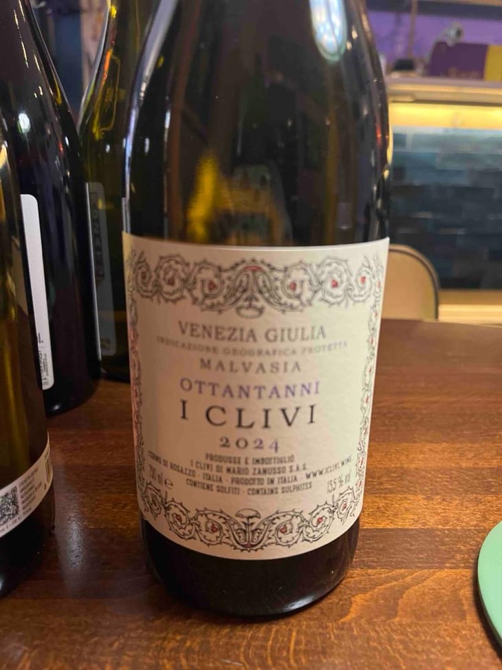 Malvasia - I Clivi - Ferdinando & Mario Zanusso -2018