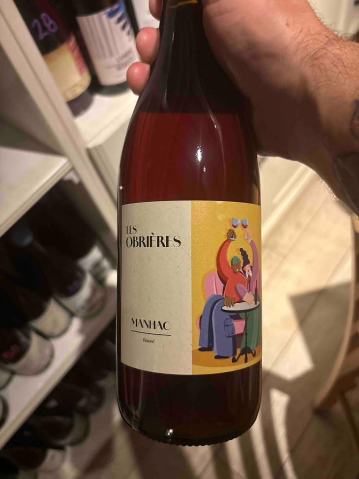 Manhac Rosé 2019 - Les Obrières - Charles Mackay & Sara Lombardi 