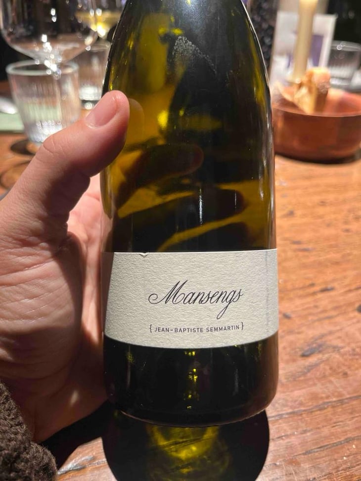 Mansengs - Domaine Lajibe - Jean-Baptiste Semmartin -2021
