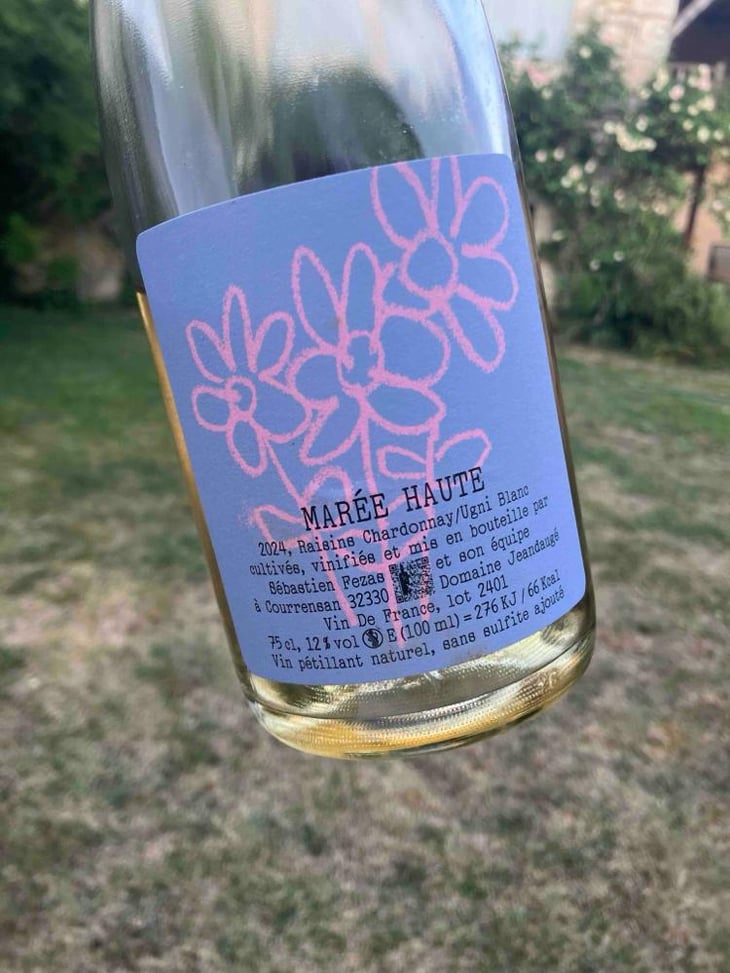 Marée Haute 2019 - Domaine Jeandaugé - Sébastien Fezas 