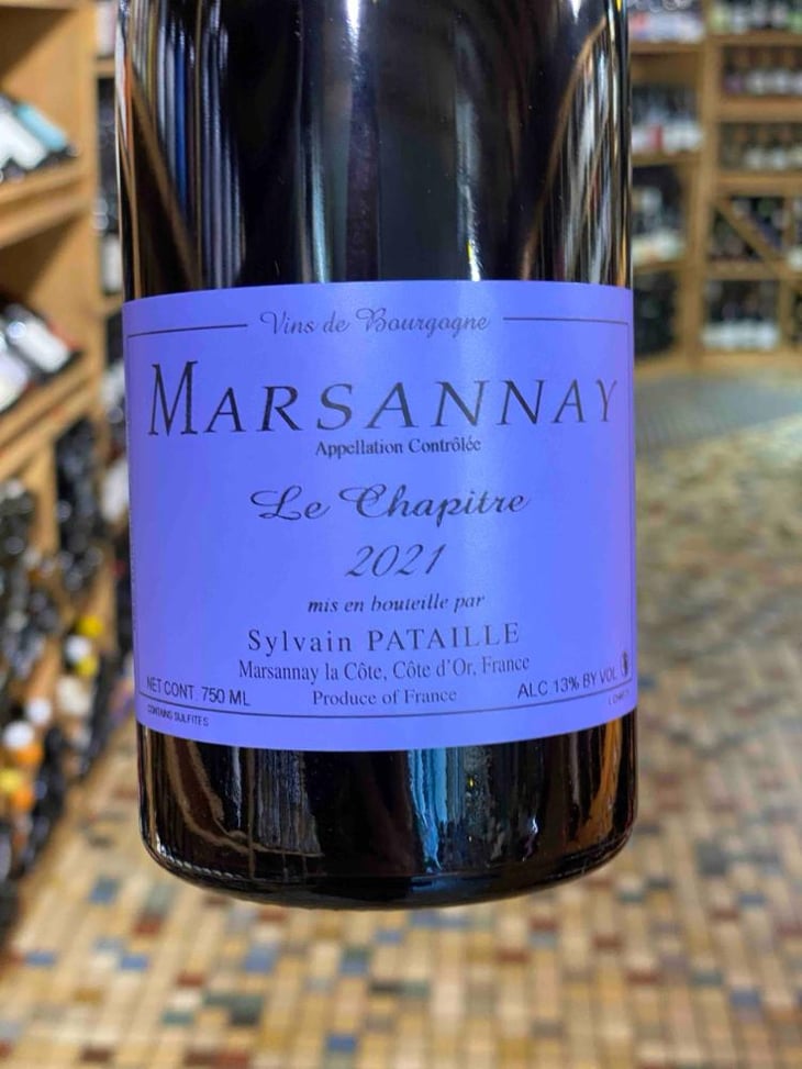 Marsannay "Le Chapitre" - Sylvain Pataille - Sylvain Pataille -2021