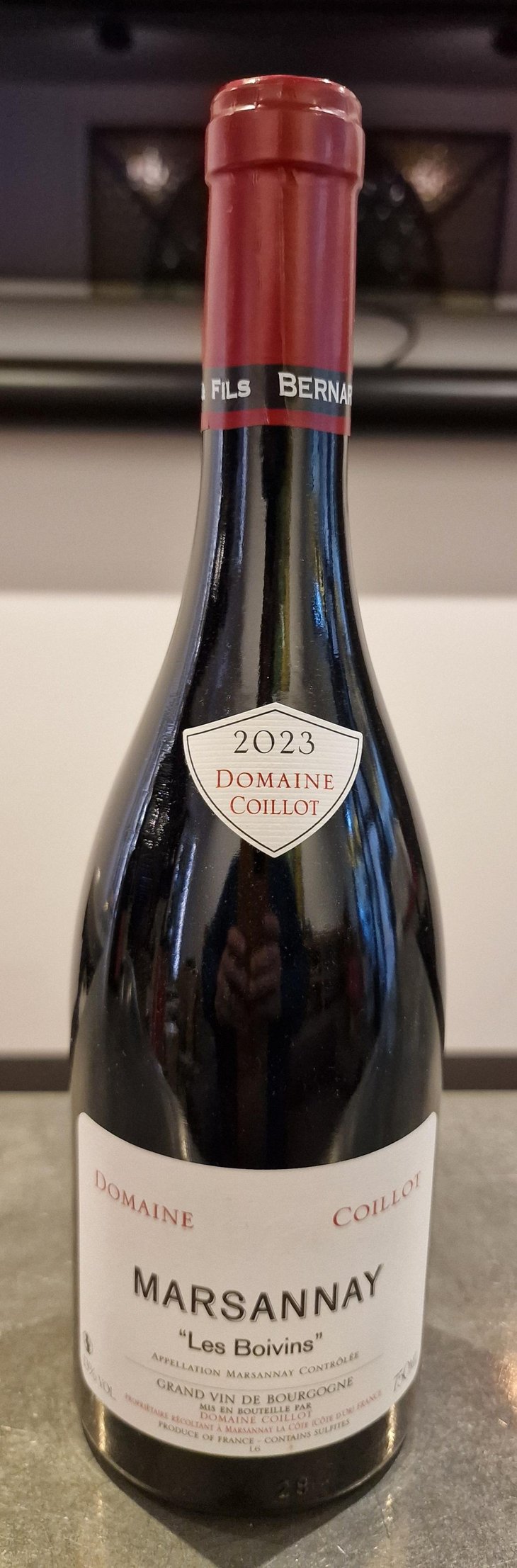 Marsannay Les Boivins - Domaine Coillot Père et Fils - Christophe Coillot -2023