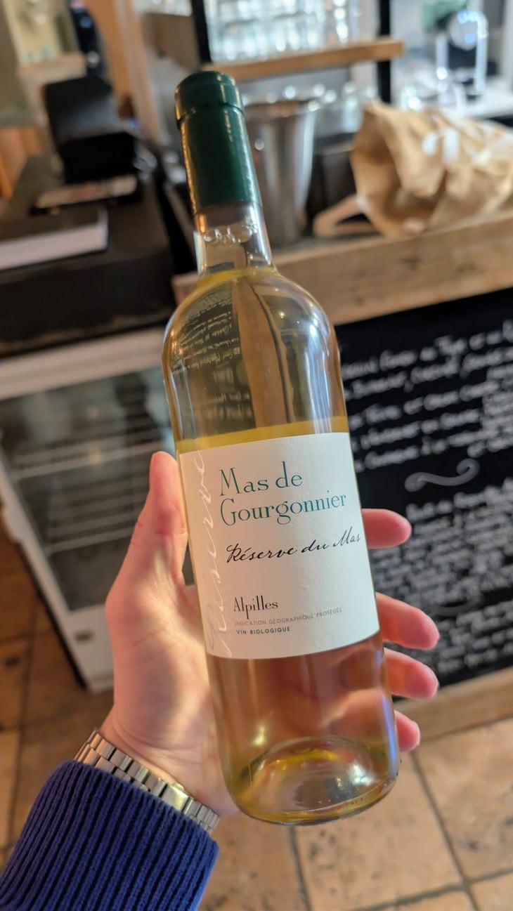 Mas De Gourgonnier IGP Alpilles Blanc - Mas De Gourgonnier - Luc , Eve et Frédéric Cartier -2023