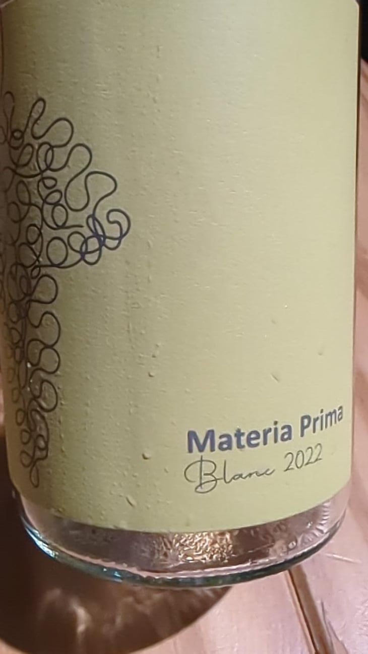 Materia Prima Blanc - Pares Balta - Familia Cusiné -2021