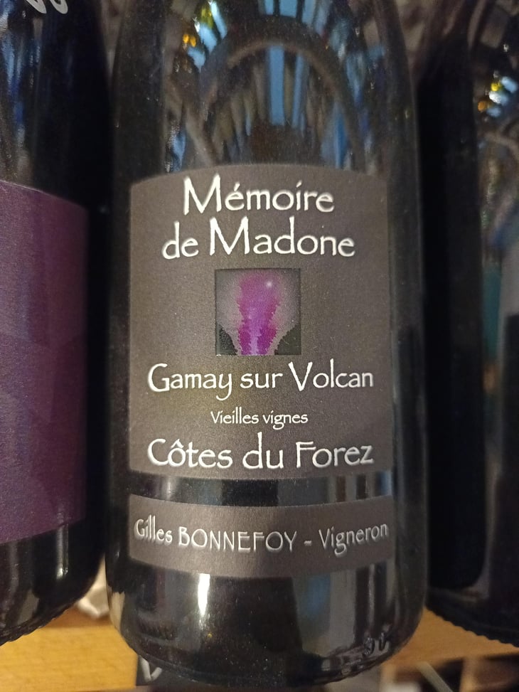 Mémoire De Madone - Vins de la Madone - Gilles Bonnefoy 