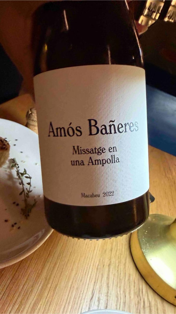 Missatge en una Ampolla - Vinya Oculta - Amós Bañeres 