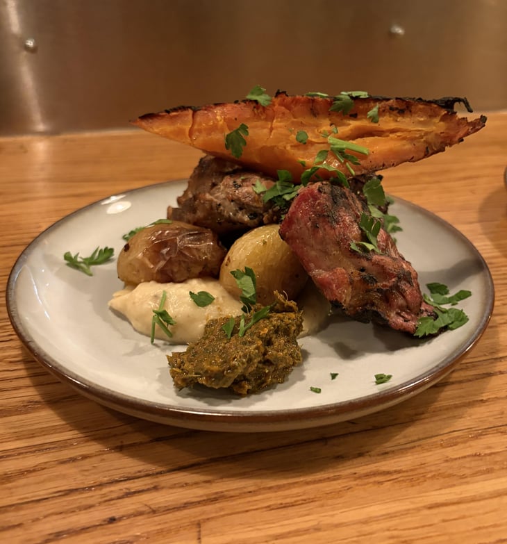 Mixed Grill Au Bbq - Le Café du Marché - 1405381