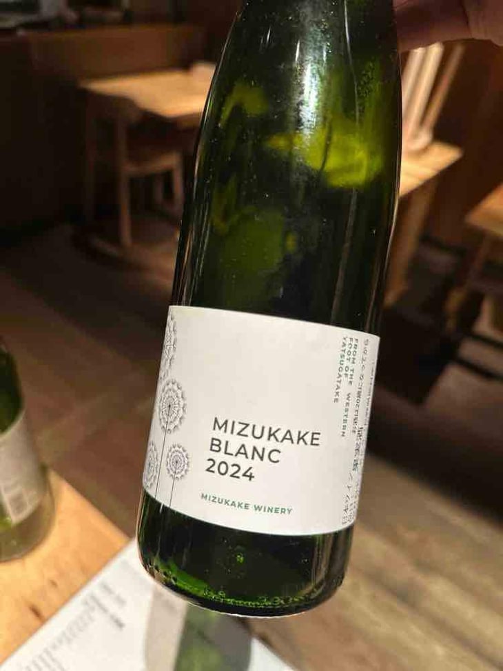 Mizukake Blanc - Mizukake Winery - Mr. Kamakura -2023