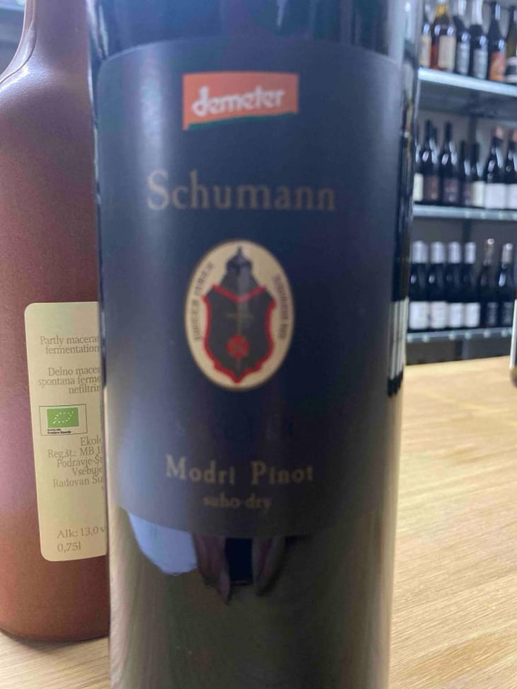 Modri Pinot Noir - Šuman Vina - Radovan & Simona Šuman 