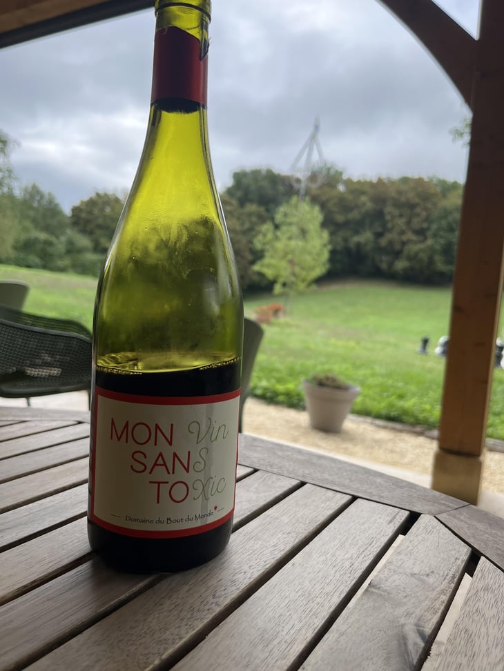 mon vin sans toxic - Domaine Du Bout Du Monde - Véronique Vialard, Olivier et Bulle Candon -2023