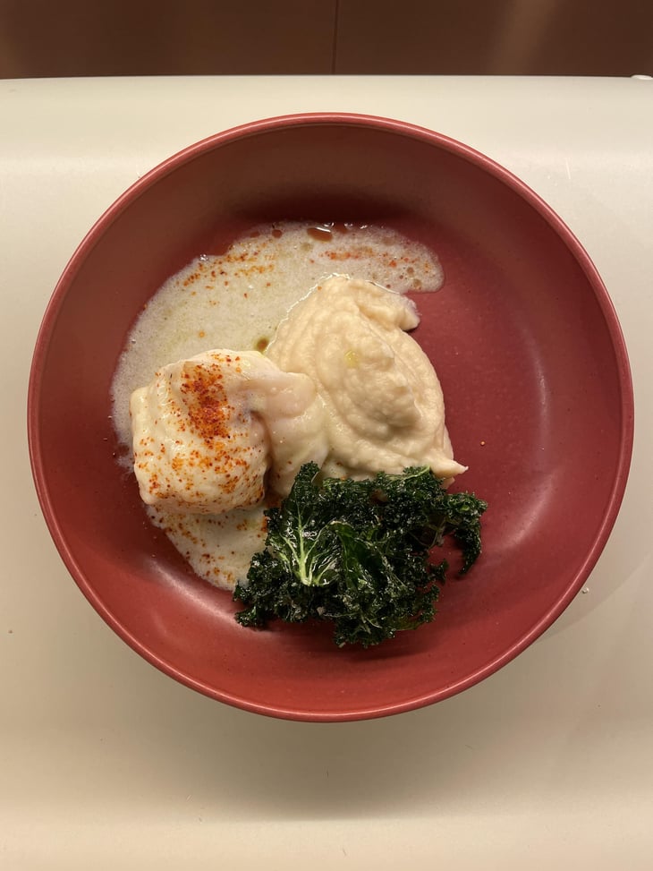 Monkfish, Celery Root Puree And Kale - ita Madrid - 901433