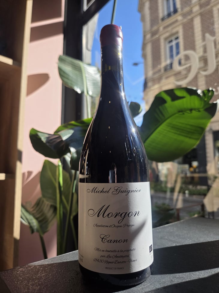 Morgon - Domaine Les Améthystes - Michel Guignier (homonym) 
