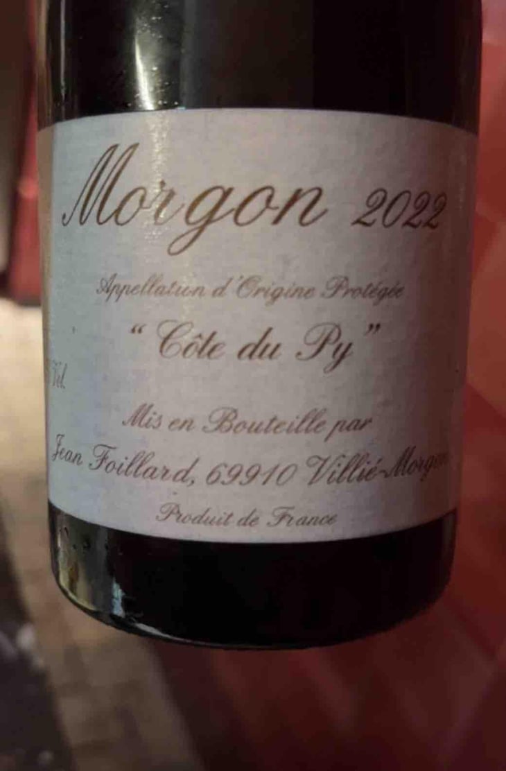 Morgon “Côté du Py” - Jean Foillard - Jean Foillard 
