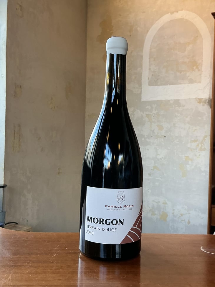 Morgon Terrain Rouge - Famille MORIN - Théo, Pauline & Eric MORIN -2020