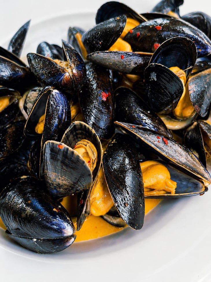 Moules Au Piment D'Espelette - LA POISSONNE ... - 1355710