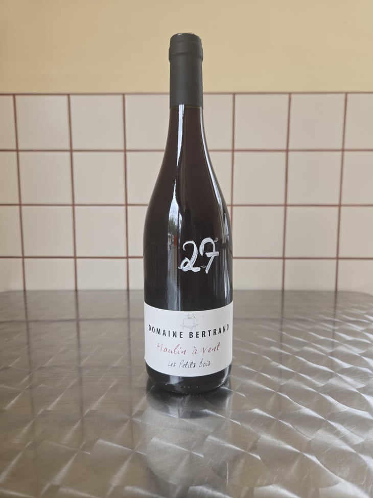 Moulin à Vent Les Petits Bois - Domaine Bertrand - Maryse, Jean-Pierre, et Julien Bertrand -2019