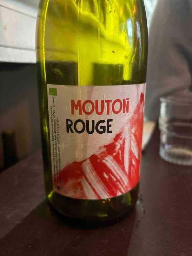MOUTON ROUGE - Mas du Mouton Noir - Cédric Mouton -2024