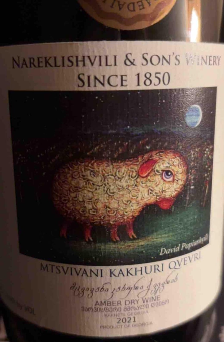 Mtsvivani Kakhuri - Nareklishvili & Son’s Winery - Ivane Nareklishvili -2021