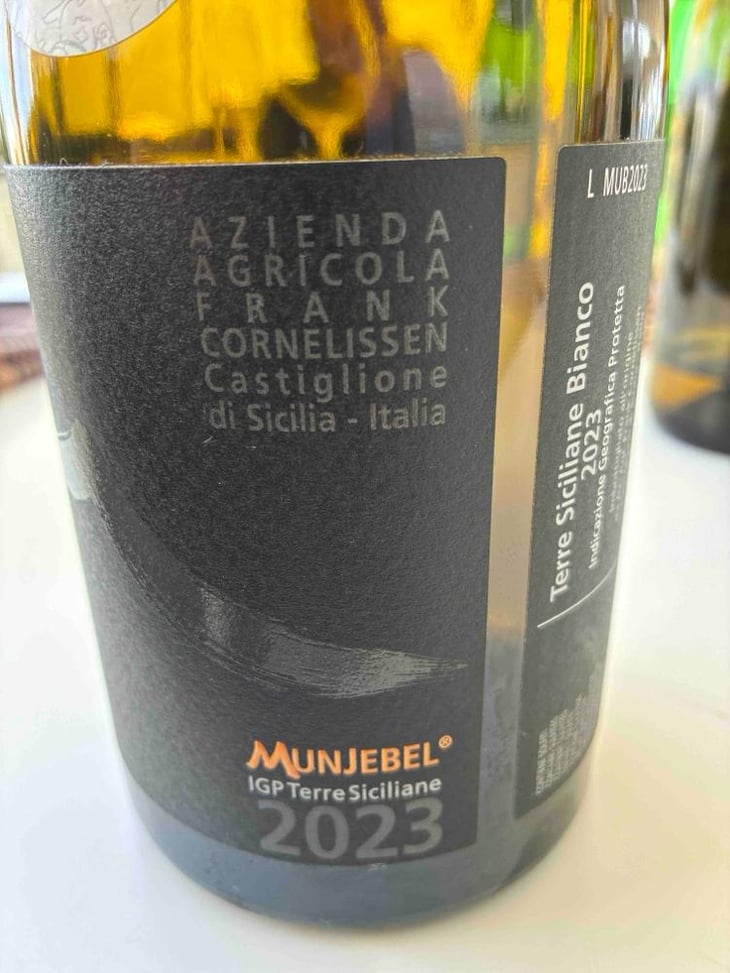 MunJebel Bianco VA, cuvée Vigne Alte - Azienda Agricola Frank Cornelissen - Frank Cornelissen 