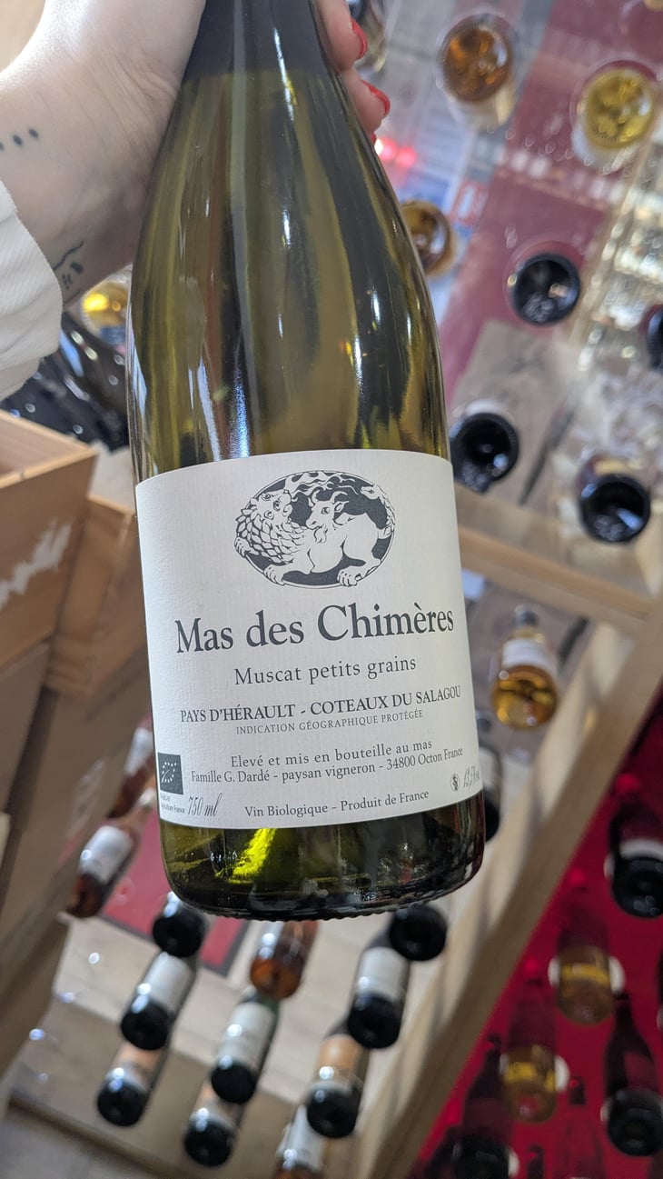 Muscat à Petits Grains - Mas des Chimères - Guilhem, Palma & Maguelonne Dardé 