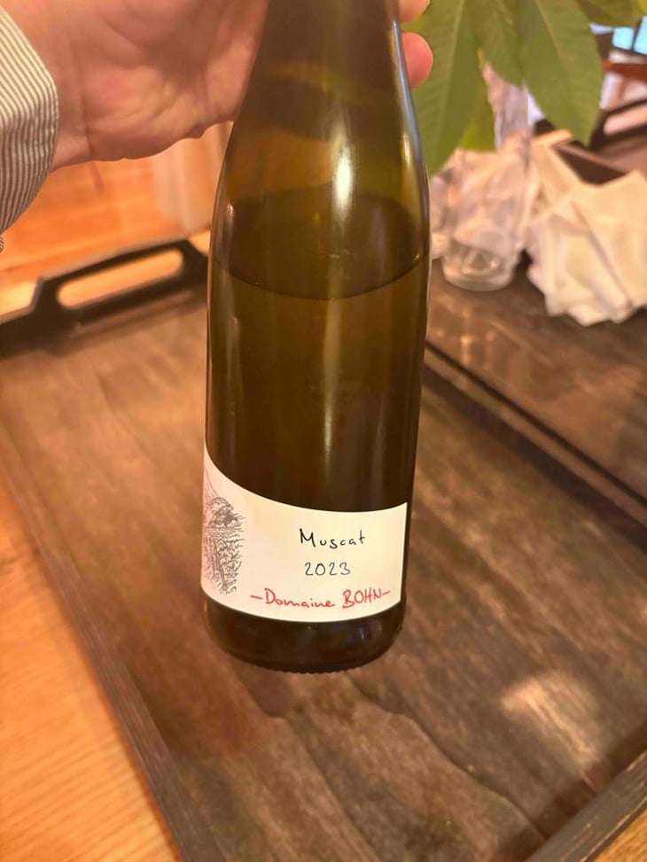Muscat Par Nathur - Domaine Bohn - Bernard & Arthur Bohn -2021