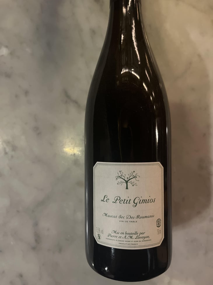 Muscat Petits Grains - Le Petit Domaine de Gimios - Anne-Marie Lavaysse 