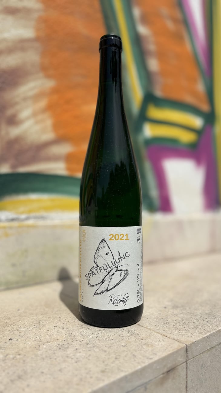 Muskateller Spätfüllung - Weingut Rebenhof - Hartmut Aubell 
