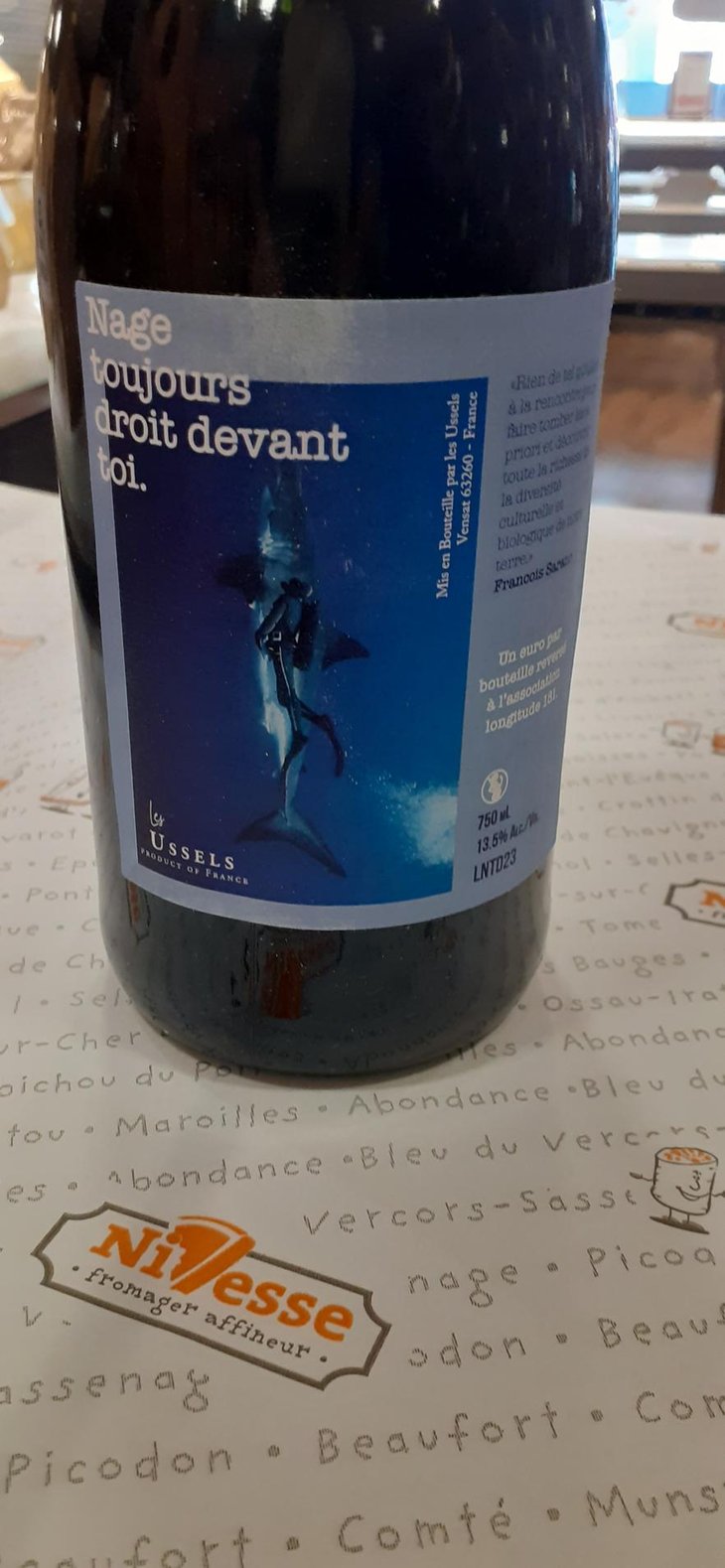 Nage Droit Devant - Les Ussels - Alexandre & Amélie Guilin Desanges 