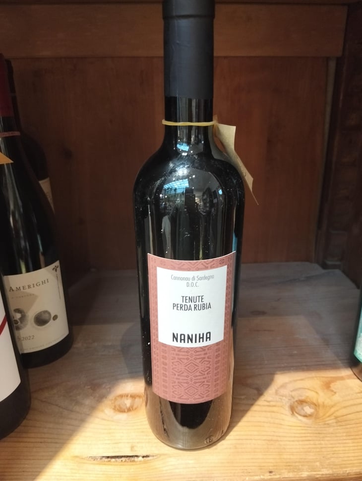 Naniha 2019 - Tenute Perda Rubia - Mario Mereu -2019