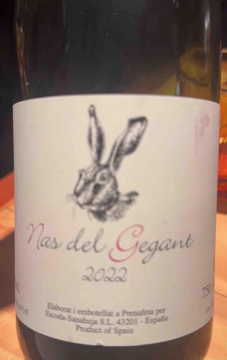 Nas del Gegant Red - Celler Escoda Sanahuja - Joan Ramón Escoda Martinez 