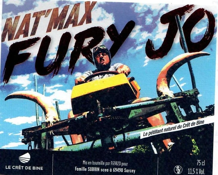 NatMax Fury Jo - Domaine Du Crêt De Bine - Geoffroy Subrin & Florence Subrin Dodille -2022