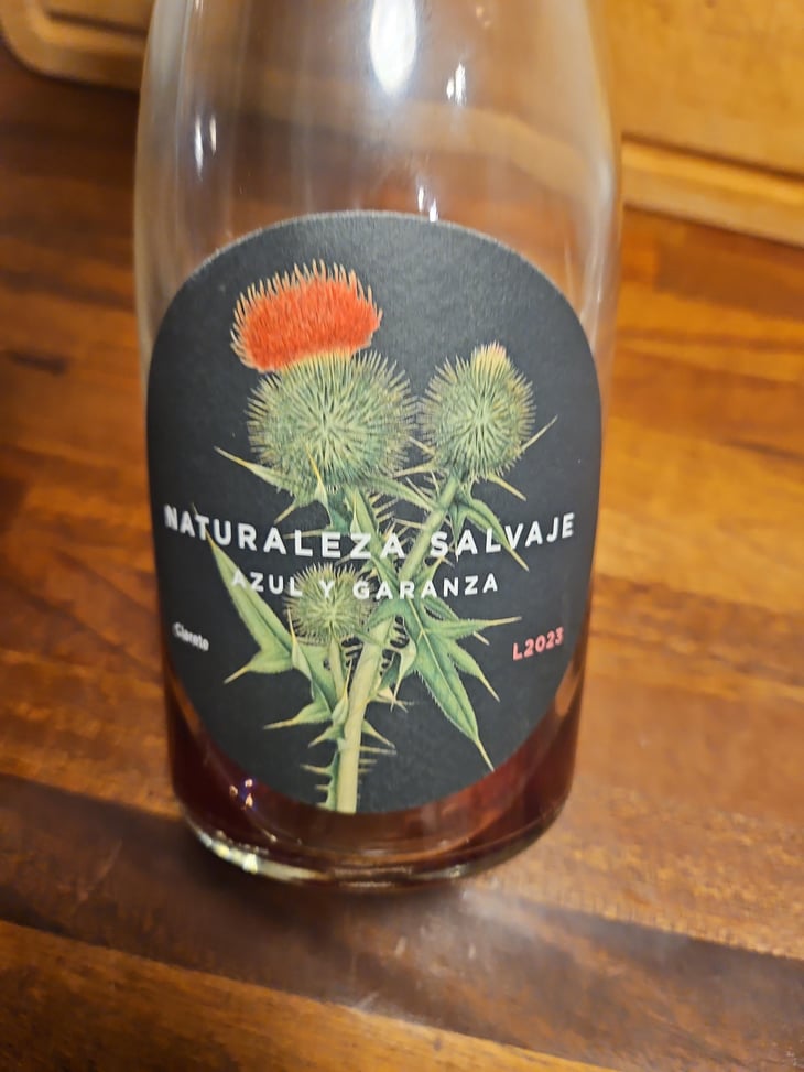 Naturaleza Salvaje Clarete - Azul y Garanza - Dani Sanchez, Maria & Fernando Barrena -2022