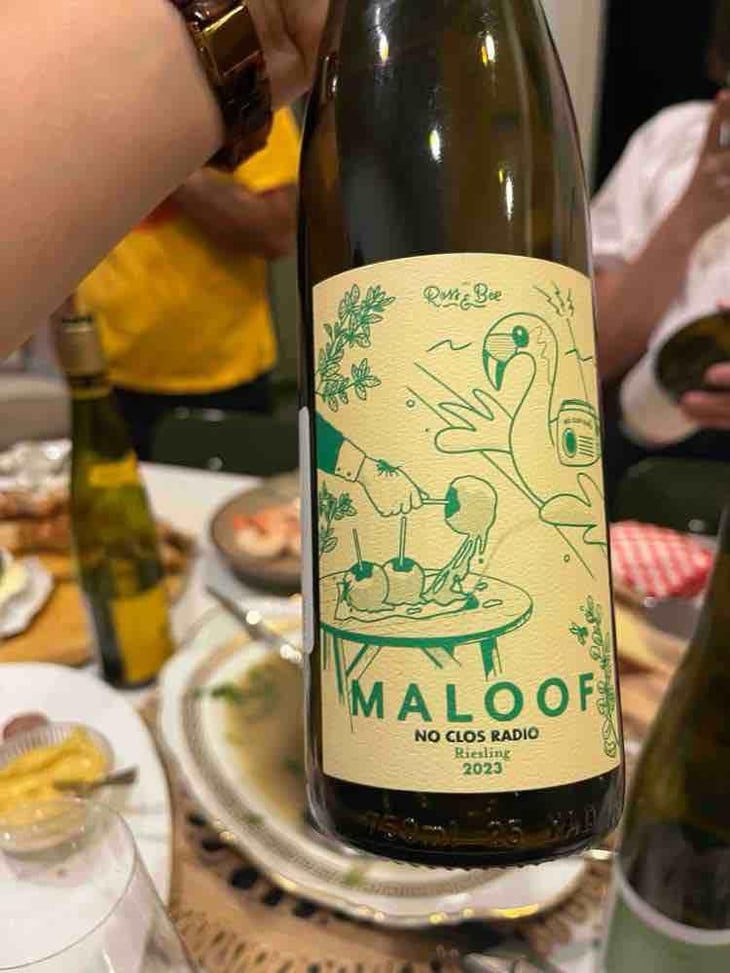 No Clos Radio Riesling - Thistle Vineyard of The Dundee Hills AVA - Ross & Bee Maloof -2020