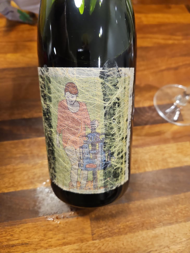 Noir de Florette (old label) - Lucy Margaux Vineyards - Anton Van Klopper 