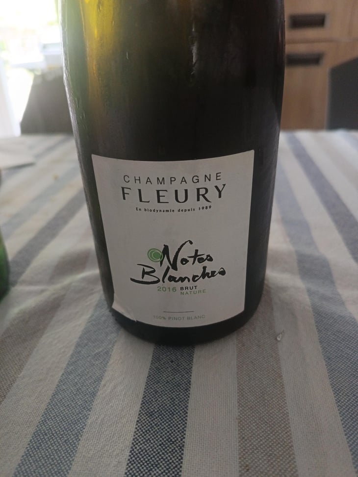 Notes Blanches - Champagne Fleury - Morgane, Jean-Sébastien & Benoit Fleury 