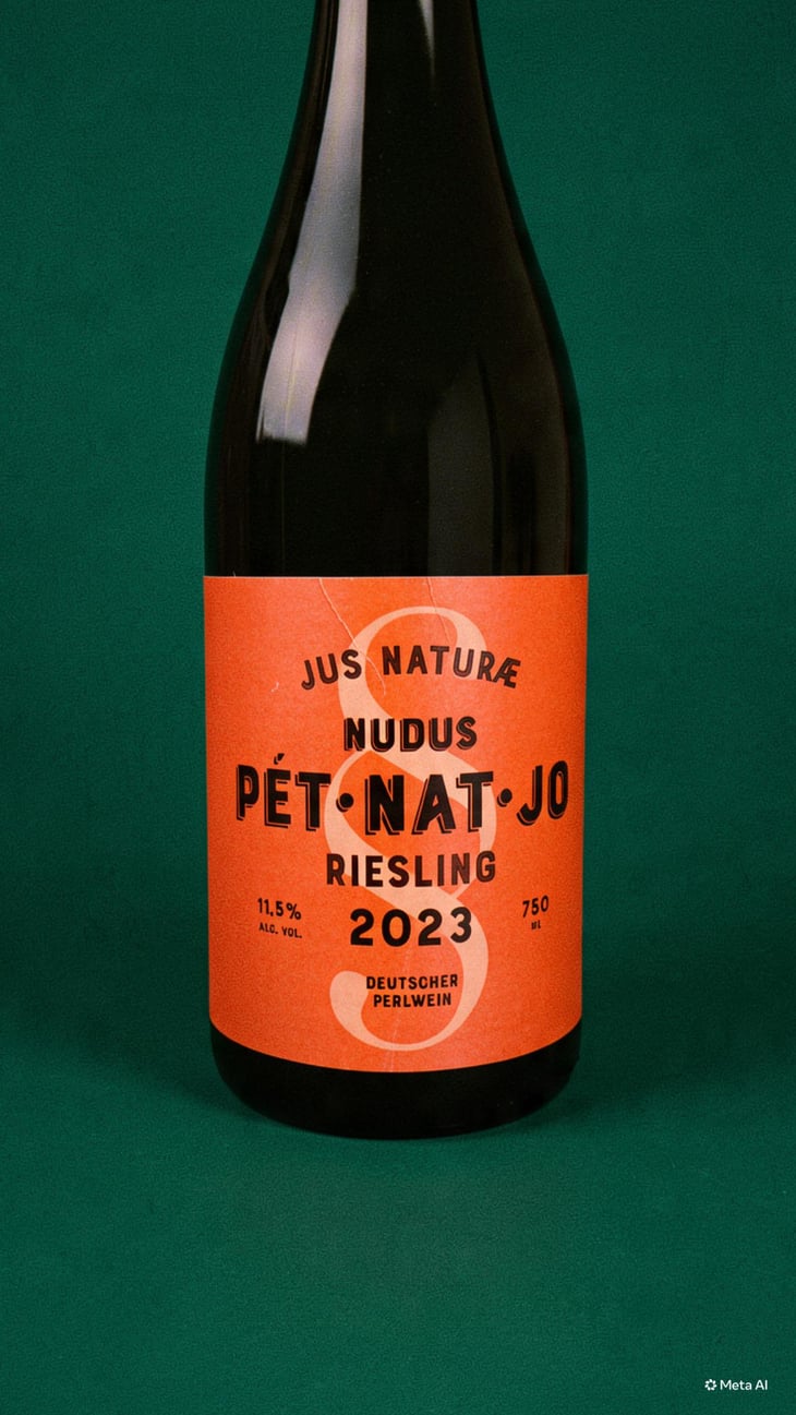 Nudus Pet Nat Jo - Weingut Jus Naturae - Florian Wecker 