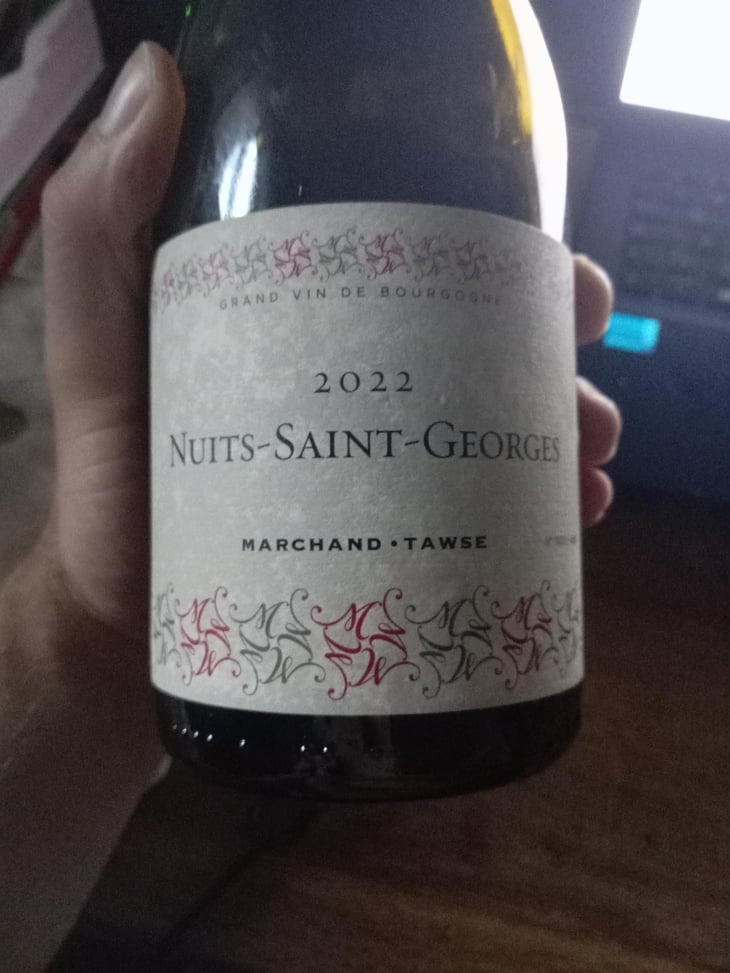 Nuits Saint Georges - Marchand tawse - Pascal Marchand -2022