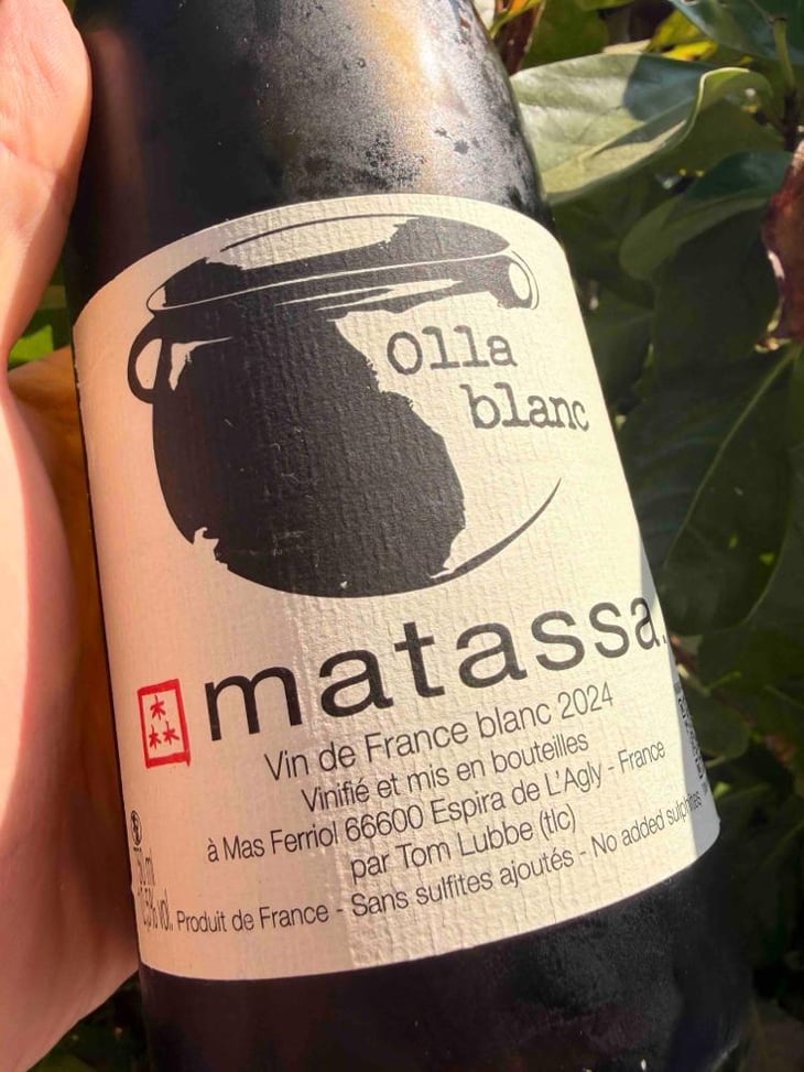 Olla Blanc - Domaine Matassa - Tom Lubbe 