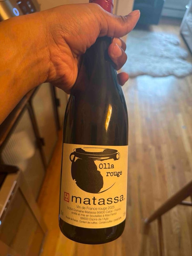 Olla rouge - Domaine Matassa - Tom Lubbe -2020
