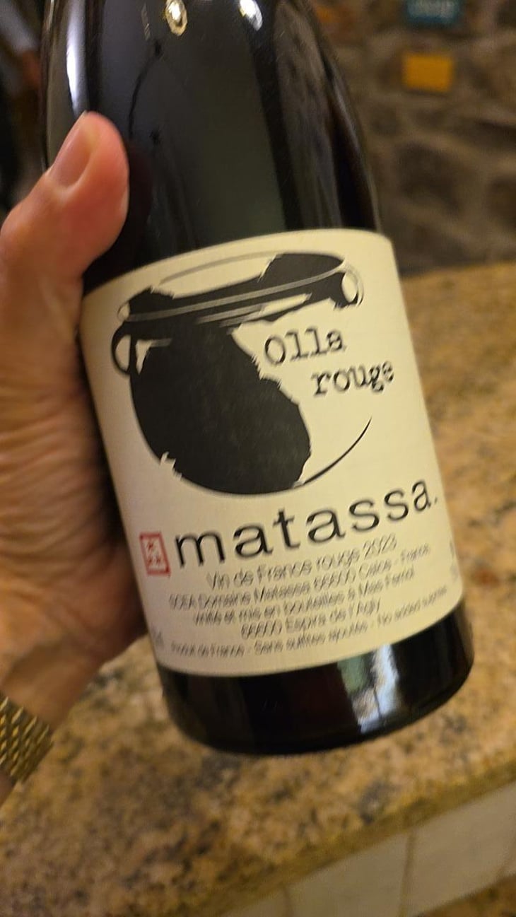 Olla rouge - Domaine Matassa - Tom Lubbe -2020