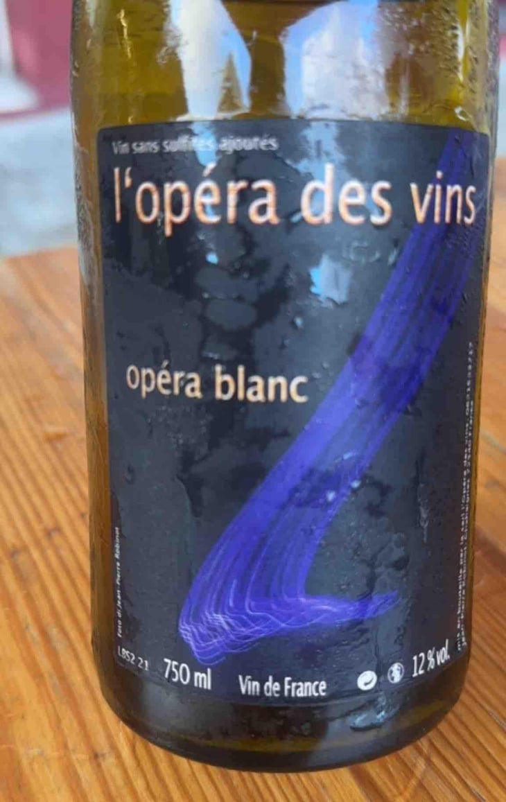 Opéra Blanc - Les Vignes de l'Angevin - Jean-Pierre Robinot -2021