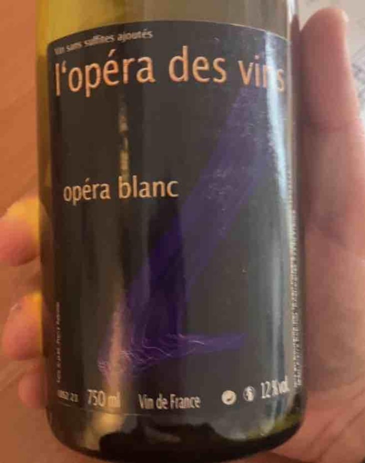 Opéra Blanc - Les Vignes de l'Angevin - Jean-Pierre Robinot -2021
