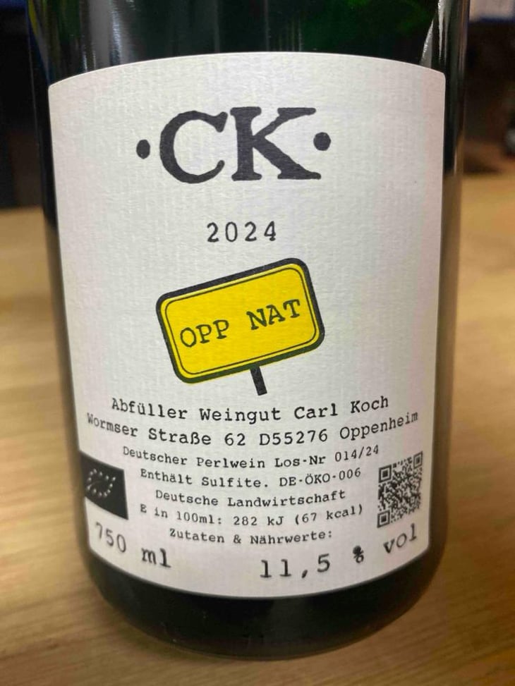 Opp Nat - Weingut Carl Koch - Agustin Novoa -2024